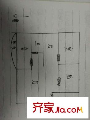 天水雅居戶型圖戶型圖 2室 