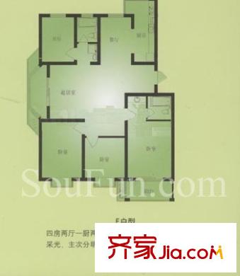 怡水嘉園戶(hù)型圖戶(hù)型圖 4室 4室2廳2衛(wèi)1廚