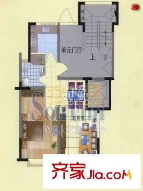 第七大道戶型圖戶型圖 1室 1室2廳1衛(wèi)1廚