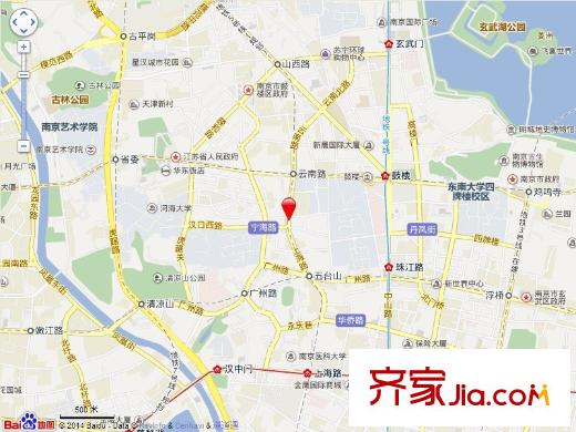 南秀村交通圖
