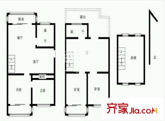 正泰花苑戶型圖戶型圖 4室 4室2廳2衛(wèi)1廚
