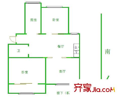 南苑思園戶型圖戶型圖 4室 4室2廳2衛(wèi)1廚