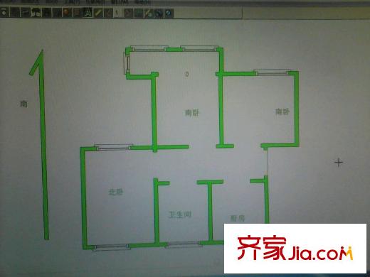 馬臺街住宅戶型圖戶型圖 3室 3室1廳