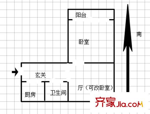 劍閣路小區(qū)戶型圖戶型圖1室 1室1廳1衛(wèi)1廚
