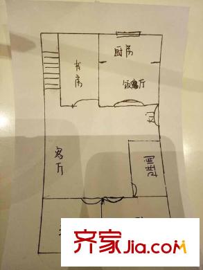 黑龍江路26號(hào)戶(hù)型圖戶(hù)型圖 3室 3室1廳1衛(wèi)1廚