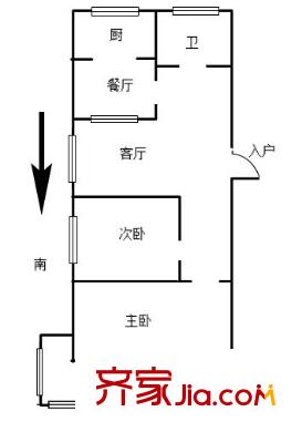 湖西街小區(qū)戶型圖戶型圖2室 2室2廳1衛(wèi)