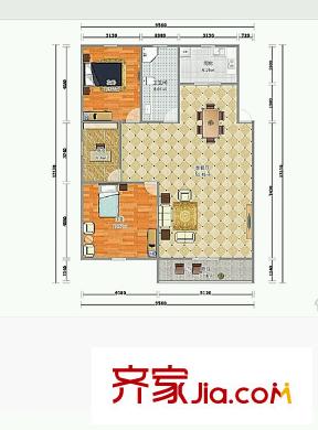 廣匯花園戶型圖戶型圖 3室 3室2廳1衛(wèi)