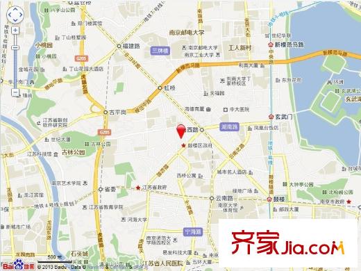 四衛(wèi)頭小區(qū)交通圖
