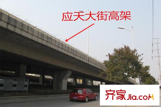 華潤悅府配套圖周邊應(yīng)天高架