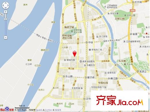 辰龍新境界交通圖 