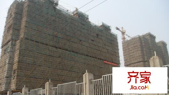 上善居外景圖4號(hào)樓施工現(xiàn)場(chǎng)（2011.06.03）