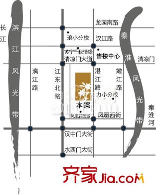 天啟花園交通圖