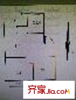 南苑曄園戶型圖戶型圖 2室 2室1廳1衛(wèi)1廚