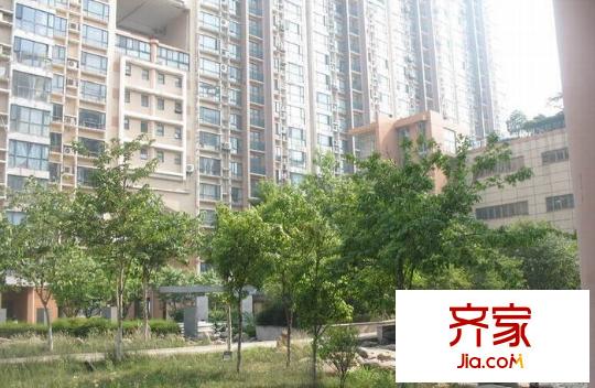 金陵御沁園外景圖
