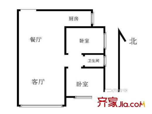 港龍園小區(qū)戶型圖戶型圖 2室 2室2廳1衛(wèi)1廚
