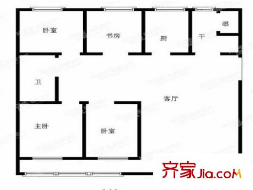 東寶嘉景苑戶型圖戶型圖4室 