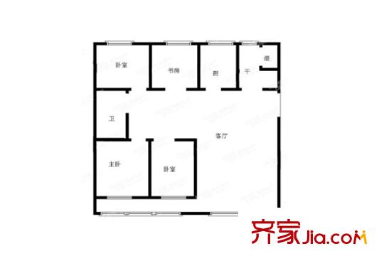 東寶嘉景苑戶(hù)型圖戶(hù)型圖 3室 