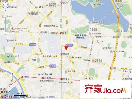 唱經(jīng)樓小區(qū)交通圖