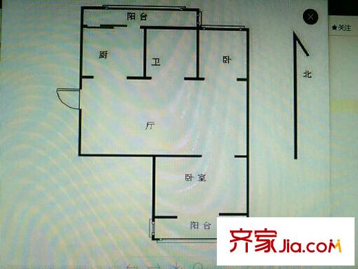 苜蓿園山莊戶型圖戶型圖2室 2室2廳1廚