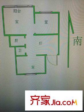 尖角營小區(qū)戶型圖戶型圖  2室 2室1廳1衛(wèi)1廚