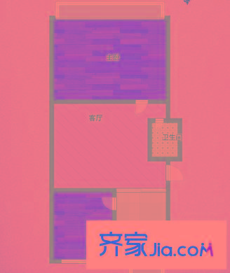 寧工二村戶型圖戶型圖 2室 