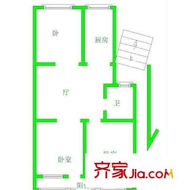 蘇寧樂瑰園戶型圖戶型圖 3室 3室2廳1衛(wèi)