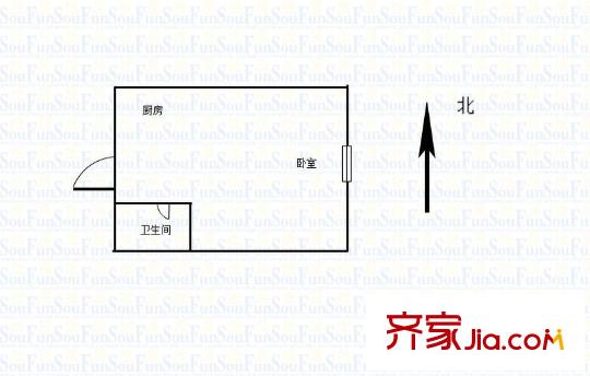 陽光金峰閣戶型圖戶型圖 1室 1室1廳1衛(wèi)1廚