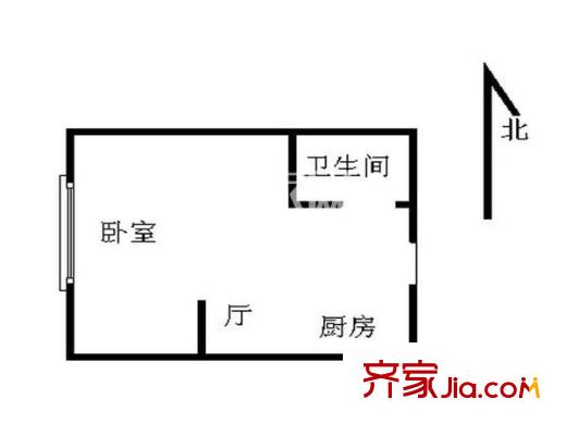 陽(yáng)光金峰閣戶(hù)型圖戶(hù)型圖 1室 1室1廳1衛(wèi)1廚