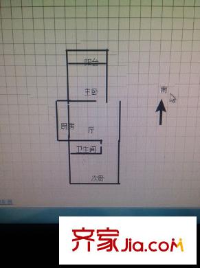 厚載巷小區(qū)戶型圖戶型圖 2室 2室1廳1衛(wèi)1廚