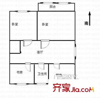 小火瓦巷小區(qū)戶型圖戶型圖 3室 3室1廳1衛(wèi)1廚