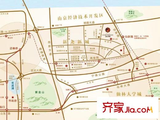 金地明悅交通圖區(qū)位圖