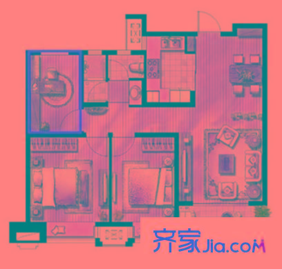 金地明悅戶(hù)型圖戶(hù)型圖 3室 3室2廳1衛(wèi)1廚