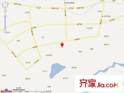 景楓里外城交通圖