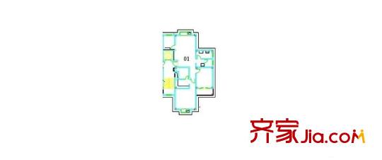 印湖山莊戶型圖戶型圖 3室 3室2廳2衛(wèi)1廚
