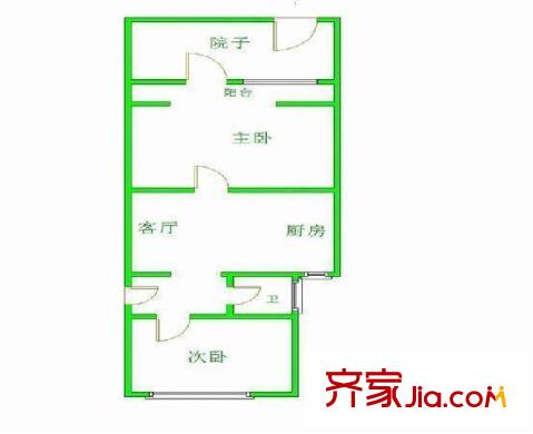 峨嵋?guī)X小區(qū)戶型圖戶型圖 2室 2室1廳1衛(wèi)