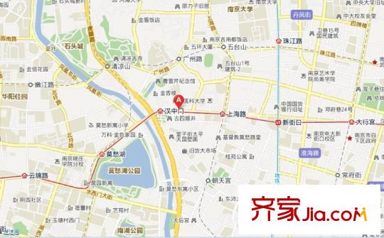 峨嵋?guī)X小區(qū)交通圖