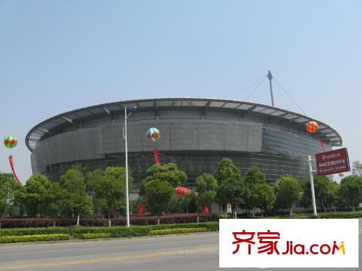 印湖山莊配套圖項目周邊江寧體育館（2012.12.31）