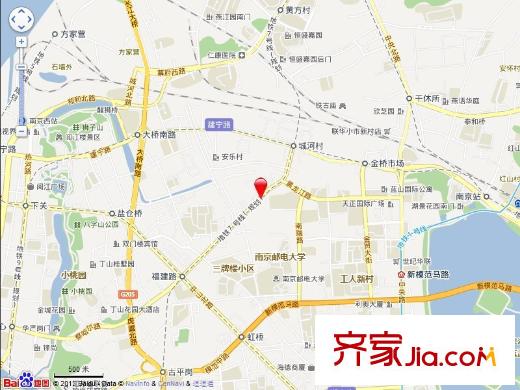 鐘阜路2號小區(qū)交通圖