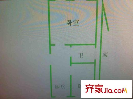豆菜橋住宅戶型圖戶型圖2室 2室1廳1衛(wèi)1廚