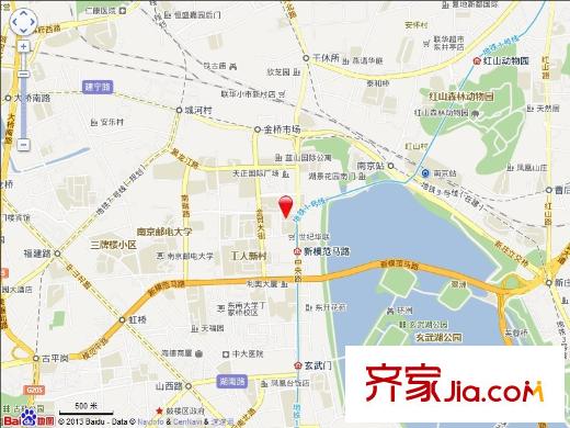 建設(shè)新村交通圖