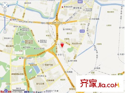 龍翔鳴翠苑交通圖