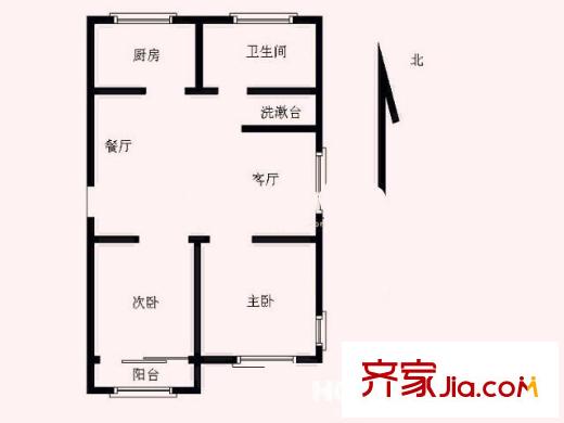 金虹花園戶型圖戶型圖2室 2室2廳1衛(wèi)1廚