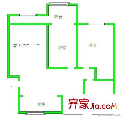 仙居雅苑戶型圖戶型圖 3室 3室1廳1衛(wèi)1廚