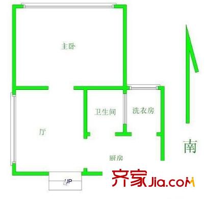 歸云堂住宅戶型圖戶型圖 1室 1室1廳1衛(wèi)1廚