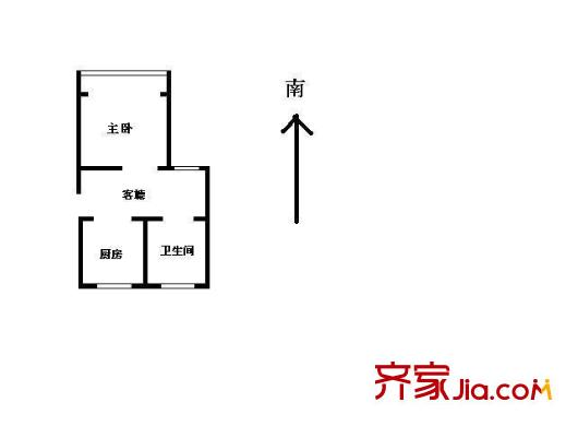 福園戶型圖戶型圖 1室 1室1廳1衛(wèi)1廚