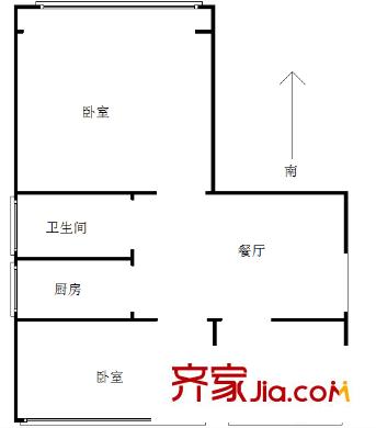 狗耳巷小區(qū)戶型圖戶型圖 3室 3室1廳1衛(wèi)