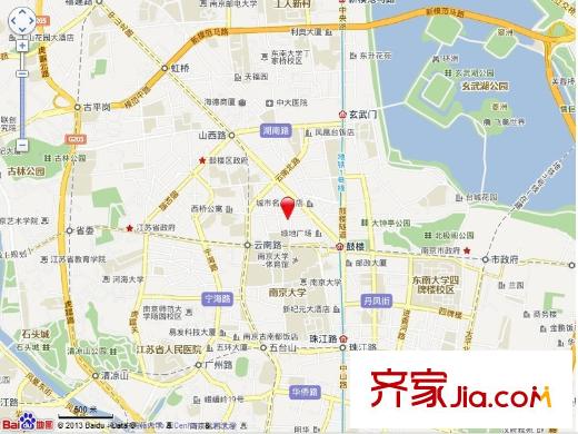 淵聲巷小區(qū)交通圖
