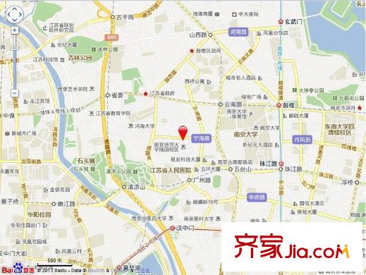 漢口西路小區(qū)交通圖
