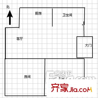 金堯花園戶型圖戶型圖  2室 2室2廳1衛(wèi)1廚