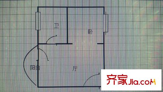 雁鳴山莊戶型圖戶型圖1室 1室1廳1衛(wèi)1廚